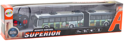 Trolejbus miejski zdalnie sterowany Lean Toys Wielokolorowy (24735) (5905991057857)