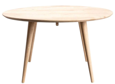 Stolik kawowy HOMLA ANGU naturalny 75 x 75 x 43 cm (5904183871301)