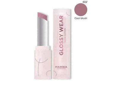 Помада PARISA для губ Lipstick Glow Wear Зволожуюча PGW-06 № 602 Cool blush