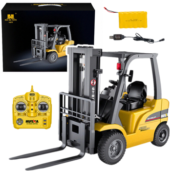 Wózek widłowy zdalnie sterowany Huina Toys 1:10 Żółty (22751) (5905991051008)