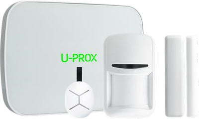 Комплект системи безпеки U-Prox MPX LE, U-Prox PIR, U-Prox WDC, U-Prox Keyfob B4 (4820261371000)