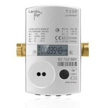 Лічильник тепла/холоду Landis+Gyr ULTRAHEAT T330 B05C-UA00-P 0H BA (DN15, 0,6 м куб.) з інтерфейсом M-Bus