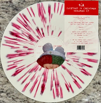 Вінілова платівка Sia - Everyday Is Christmas (6 Track Ep) (Rsd 2023) (140 Gr Red/White) 1LP (75678615610)