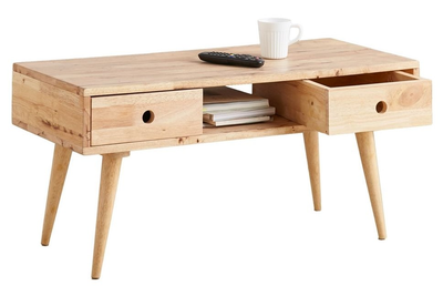 Stolik kawowy - Ława HOMLA SERENO 90 x 40 x 43 cm naturalny (5904183871196)