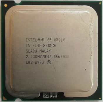 Процесор Intel Xeon X3210 (BX80562X3210) (Socket 775, 4T, 2.66 ГГц, Box) Б/в