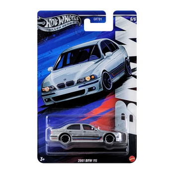 Тематична Машинка Hot Wheels 2001 BMW M5 BMW 1:64 JBY58 Silver