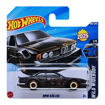 Машинка Базова Hot Wheels BMW 635 CSi Wild Widebody 1:64 HYW38 Black