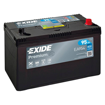 Акумуляторна батарея Exide Premium 6СТ-95 АЗІЯ Євро (EA954) (800А)