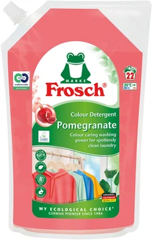 Рідкий пральний засіб Frosch Colour Гранат 1500 мл (4009175968296)