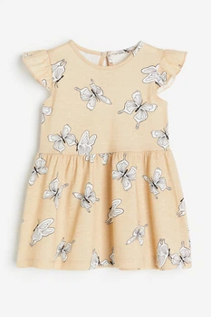 Платье H&M 86см бежево белый 2706928133