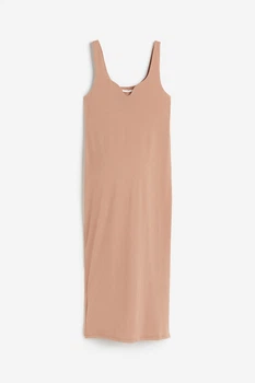 Платье для беременных H&M XL бежевый 27061116365