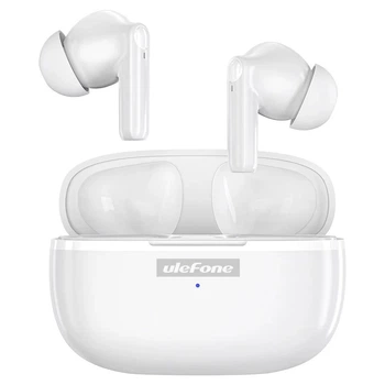 Бездротові навушники Ulefone Buds, TWS, IPX4, BT5.1, 5h, white UA UCRF