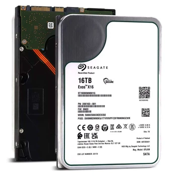 Жесткий Диск Seagate Exos Enterprise 16TB X16 SATA III (ST16000NM001G) Factory Recertified