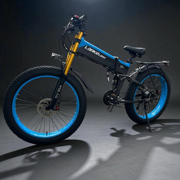 Електровелосипед VOLTO Lankeleisi XT750 Plus 1000W 17.5Ah Алюмінієвий Блакитний