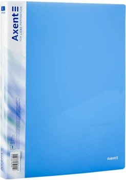 Папка Axent А4 с 2 кольцами 700 мкм 25 мм Синяя (1207-22-A)
