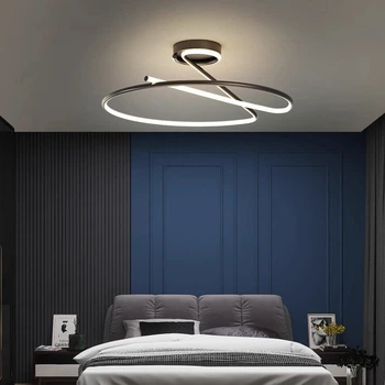 Люстра пристельова Silver Loop Чорний LED (SDLC-00038)