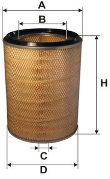 Фільтр повітряний WIX Filters 93085E (328535) (93085E)