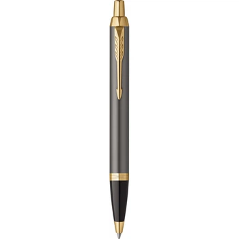Ручка шариковая Parker 21132 IM 17 Grey Lacquer GT