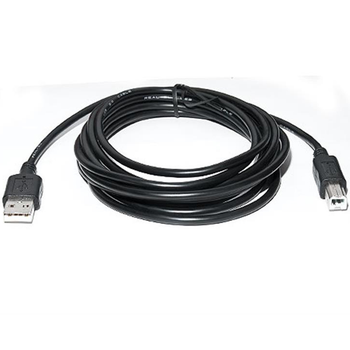 Кабель REAL-EL Pro USB - USB Type-B V 2.0 (M/M), 3 м , черный (EL123500027)
