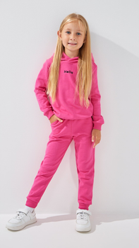 Костюм худи+штаны для девочки Isobel SB20407 122 см Малиновый shop (2000999199790)