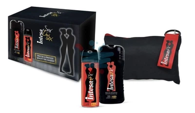 Подарочный набор Intesa Sex Unisex Ambra D'Arabia (гель для душа + дезодорант + косметичка)