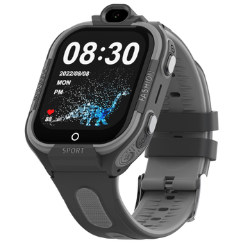 Смарт-часы детские Wonlex KT35 с камерой WI-FI GPS SIM-карта силиконовый ремешок Black (17976)