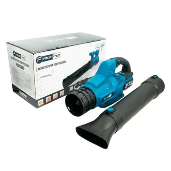 Акумуляторна садова повітродувка Безщіткова PROFI-TEC 20V PLB5020BL (без акумуляторів та зарядного пристрою, в коробці)