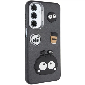 Чехол Накладка CaseIT Leather Toys для Samsung Galaxy A16 4G/5G Monster / Black