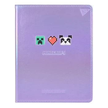 Щоденник шкільний YES PU твердий Minecraft heart 911607 40 аркушів 5056574455215