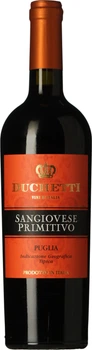 Вино Duchetti Sangiovese Primitivo червоне сухе 0.75 л (8005286031207)