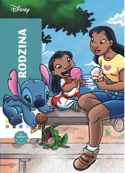 Розмальовка по номерам Disney Wydawnictwo Olesiejuk Rodzina (Family)