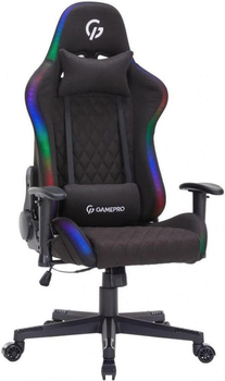 Крісло геймерське GamePro GC700FB RGB Black