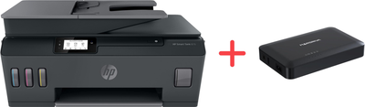 БФП HP Smart Tank 615 WiFi, ADF (Y0F71A)+ ДБЖ для роутера MARSRIVA KP1Ultra UPS для роутерів 16000 mAh 30W DC 2x5V/9V/2x12V2.5A у подарунок!