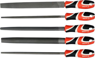 Zestaw pilników do metalu YATO 250 mm 5 szt. (YT-6239)