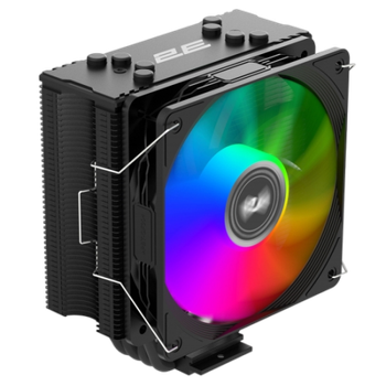 Повітряне охолодження 2E Gaming ACN120B ARGB Black (2E-ACN120B-ARGB)