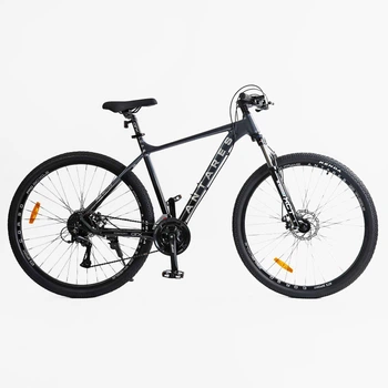 Велосипед Спортивний Corso ANTARES 29" дюймів рама алюмінієва 21`` обладнання Shimano 24 швидкості AR-29707