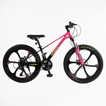 Велосипед Спортивний Corso MAGNUM 24" дюймів MN-24759 рама магнієва 11'' обладнання Shimano 21 швидкість