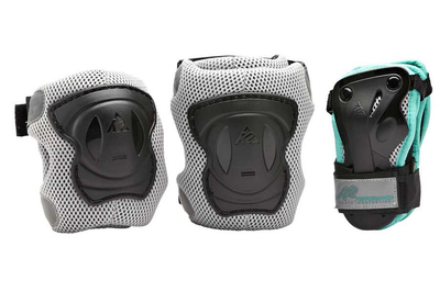 Захисний комплект для роликових ковзанів K2 PERFORMANCE W PAD SET M Black/white (3041603)