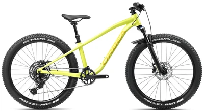 Велосипед 24" Orbea LAUFEY 24 H20 (2025) spicy lime/corn yellow gloss, (арт.R01124KM)