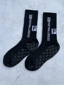 Футбольні тренувальні шкарпетки FootballSocks чорні, розмір 39-44
