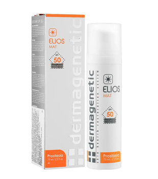 Крем 3в1 — защита SPF 50 с тоном и матирующим эффектом Dermagenetic Elios Mat SPF 50 3in1 UVA/UVB