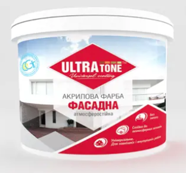 Фасадная краска «ULTRAtone» атмосферостойкая 1л