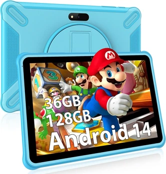 Планшет 10.1" Full HD FASTWD L211 12+24/128GB Wi-Fi Android 14 8000 mAh Синий - Уценка