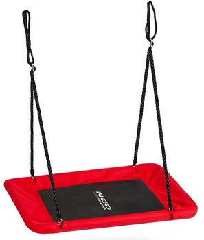 Huśtawka Neo-Sport Bocianie gniazdo Swingo 110 x 70 cm Czerwona (5903890627232)
