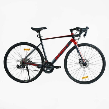 Велосипед Гравійний Corso Infinity FN-28590 рама алюмінієва 21``обладнання Shimano SORA 18 швидкостей, вилка карбонова