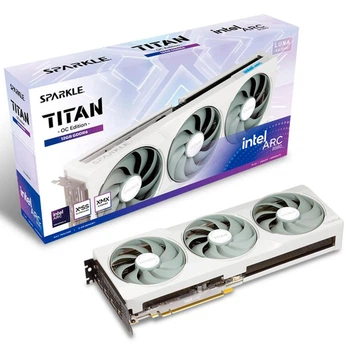 Видеокарта Sparkle ARC B580 12GB GDDR6 SB580TW-12GOC
