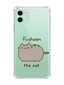 Чохол з потовщеними кутами на Apple iPhone 11 (6.1) Пушин котик (принт 412)