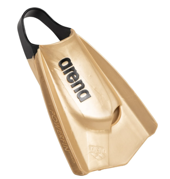 Ласты для плавания короткие с открытой пяткой Arena POWERFIN PRO II (006151-200) золотые, размер 44-45