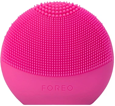 Щіточка для обличчя з аналізом шкіри - Foreo Luna fofo Facial Brush with Skin Analysis (Fuchsia)