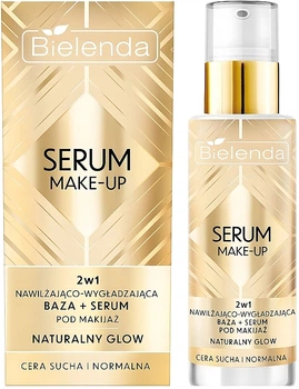 Зволожуюча та розгладжуюча основа-сироватка під макіяж - Bielenda Serum Make-Up 2In1 30ml (30ml)
